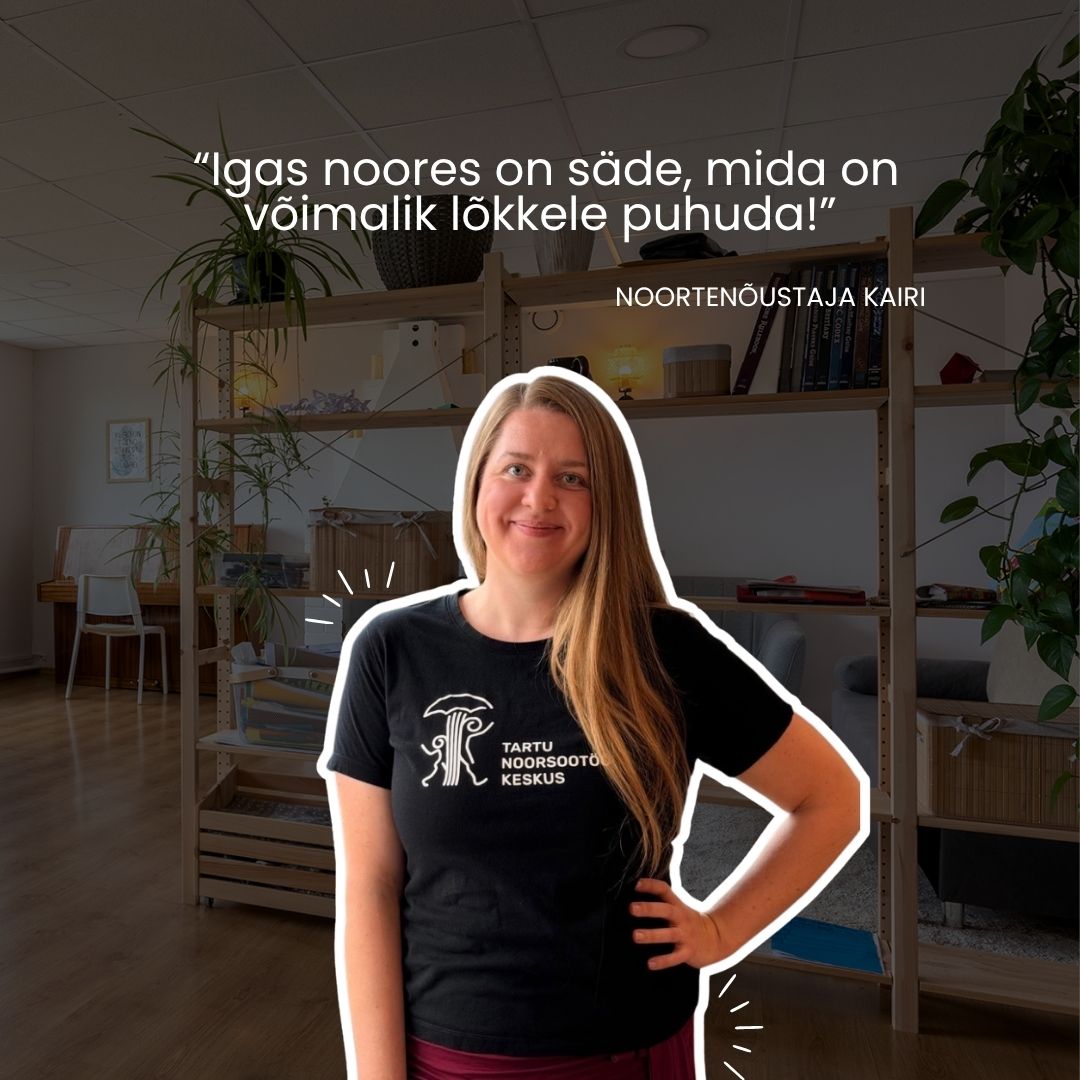 Noore elus tuleb ette olukordi, kus oma mõtete, murede või küsimustega ei pea üksi jääma. Tartu Noorsootöö Keskuses töötab kaks noortenõustajat, kelle poole saa